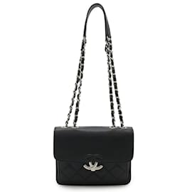 Borsa a spalla a catena doppia Half Coco Mark di Chanel
