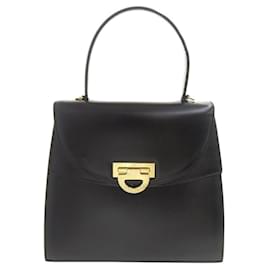 Céline Borsa a mano in pelle Celine nera vintage