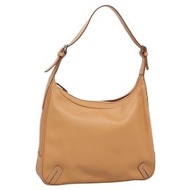 Burberry Borsa a spalla in pelle beige argento autentica ep9425