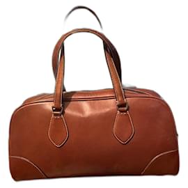 Borsa Prada in pelliccia color nocciola