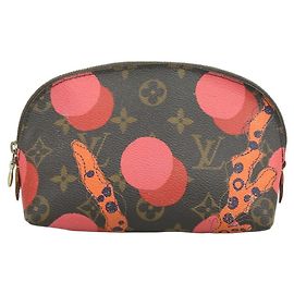 Michael Kors Pochette Cosmetica Monogram Ramage Coral Louis Vuitton M50291