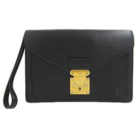 Clutch Dragonne in pelle Epi Louis Vuitton M52612