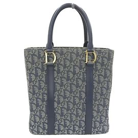 Borsa a mano con motivo Trotter di Christian Dior