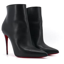 LOUBOUTIN - Louboutin So Kate Stiefeletten aus schwarzem Glattleder (T40.5) - Christian Louboutin
