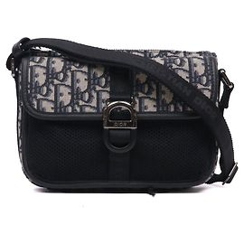 DIOR - Dior Messenger Pouch Schultertasche aus Dior obliquem Canvas