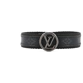 LOUIS VUITTON - Bracelet LV Circle Louis Vuitton en toile monogrammée éclipse