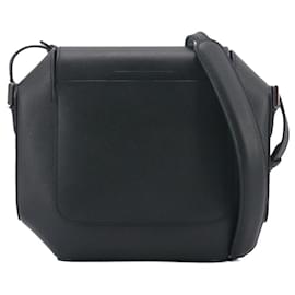 HERMÈS - Borsa a spalla Hermès Octogone in pelle epsom nera