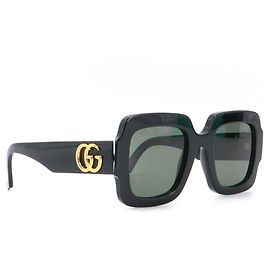Gafas de sol GG Gucci en plástico negro