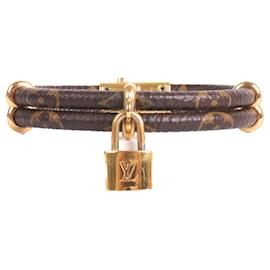 LOUIS VUITTON - Pulsera Keep it Twice en lona monogramada de Louis Vuitton