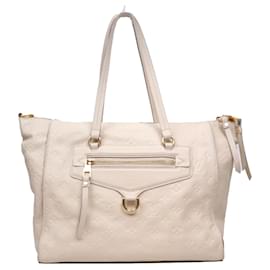 LOUIS VUITTON - Borsa Lumineuse Louis Vuitton in pelle empreinte beige