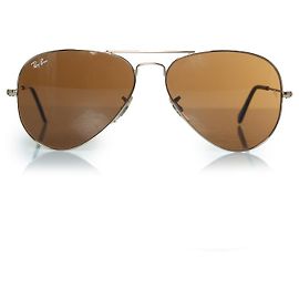 Autre Marque Ray Ban, Aviatore in oro e marrone