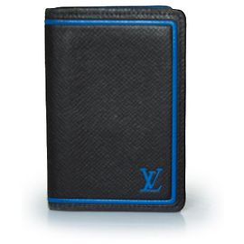 Louis Vuitton, Taiga organizer in black and blue