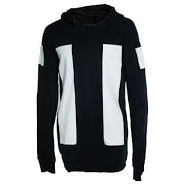 11 Boris Bidjan, gestreifter schwarzer Hoodie - Autre Marque
