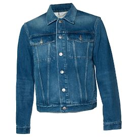 Chaqueta de denim azul medio Burberry