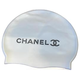 Chanel Swim Cap White Silicone