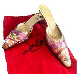 Mules vintage rari Christian Louboutin "Trash"