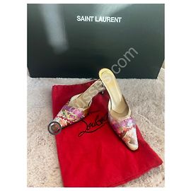  Mules rares vintage Christian Louboutin modèle “Trash” - Taille 38