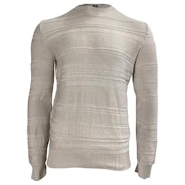 A.P.C. Strickpullover aus cremefarbener Baumwolle - Apc