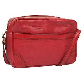 LOUIS VUITTON Borsa a Spalla Epi Trocadero 27 Rossa M52317 LV Auth 129830
