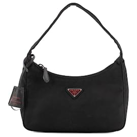 PRADA - Borsa a spalla Re-Edition 2000 Prada in re-nylon nero