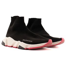 BALENCIAGA - Sneakers Speed Balenciaga in tela nera (T37)