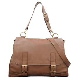 Sac messager 2WAY en cuir Yves Saint Laurent