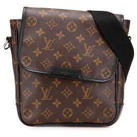 Louis Vuitton Brown Monogram Macassar Bass PM