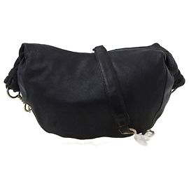 Borsa a spalla in pelle con catena Salvatore Ferragamo