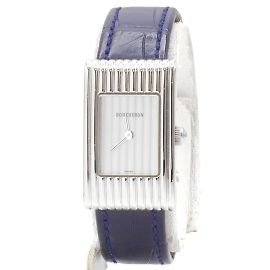 Rechteckige Stahl-Uhr Modell "Reflet" von Boucheron.