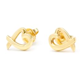 Pendientes Tiffany & Co Paloma Picasso Loving Heart Oro Amarillo 18k