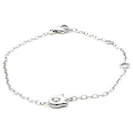 Pulseira Cartier em ouro branco 18K.