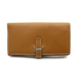 Portefeuille Hermès, modèle "Béarn Soufflet".