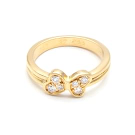 Cartier LOVE Herzring aus 18k Gelbgold und Diamanten Größe 48