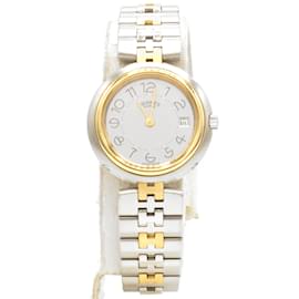 Hermès Gold/Stahl Uhr in sehr gutem Zustand, Modell "Profile"