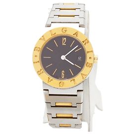 Bulgari Tubogas Uhr aus Gold und Stahl, Modell BB26SGD