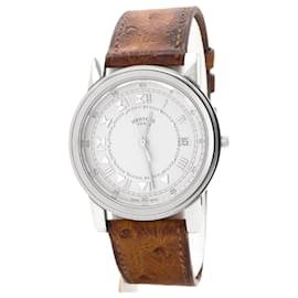 Montre Carrick en acier Hermes. - Hermès