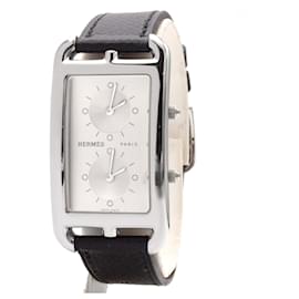 Montre Hermes Cape Cod CC3.510 à double fuseau horaire. - Hermès