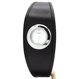 Hermès Faubourg Manchette watch in steel (REF: FG2.110).