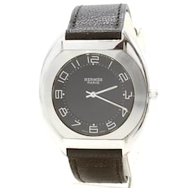 Hervorragende Hermès Espace ES1.710 Uhr aus Stahl.