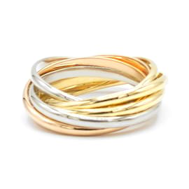 Anello Trinity Cartier in oro giallo