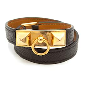 Hermès Rivale double tour bracelet.