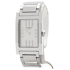 Montre Hermès Tandem acier argent