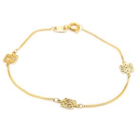 Bracciale Anagram di Loewe.