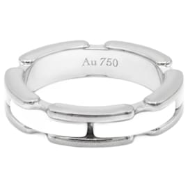 Chanel Ultra Ring aus Weißgold und weißer Keramik Größe 49