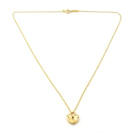 Collana Tiffany & Co Lucchetto a Cuore in Oro Giallo 18k