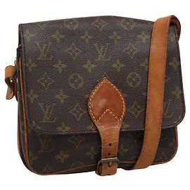 LOUIS VUITTON Borsa a Spalla Monogram Cartouchiere MM M51253 LV Auth ep9444
