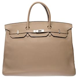 Hermès Borsa HERMES Birkin 40 in Pelle Grigia - 102798