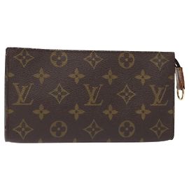 LOUIS VUITTON Pochette Accessorio Monogram Bucket GM LV Auth SW1061