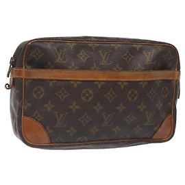 LOUIS VUITTON Clutch Compiegne 28 M51845 LV Auth th6166