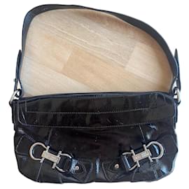 Borsa a mano D&G in vernice nera